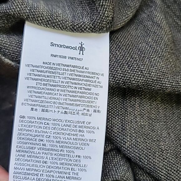 Smartwool Classic Thermal Merino Base Layer 1/4 Zip - Picture 10 of 11